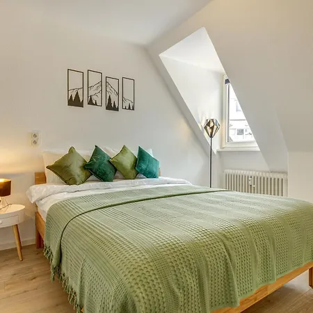 K&m - Zentral - Mit Arbeitsplatz - Rmcc In Der Naehe Apartmán Wiesbaden